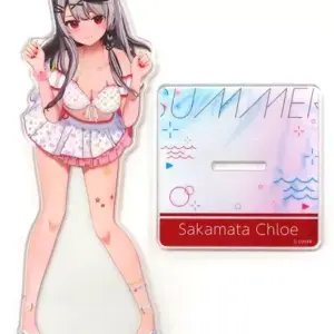 Acrylic Stand Panel Sakasha Kuroe 3D Shiny Wave Ver. Virtual Youtuber Hololive F