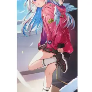 Miscellaneous Goods Amane Kanata Face Towel Virtual Youtuber Hololive Birthday C