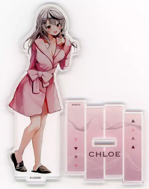 Acrylic Stand Panel Sakasha Kuroe Body Bathrobe Ver. Virtual Youtuber Hololive R