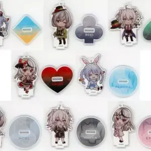 Acrylic Stand Panels Set Of 8 Types Virtual Youtuber Hololive Red Tokyo Tower Tr