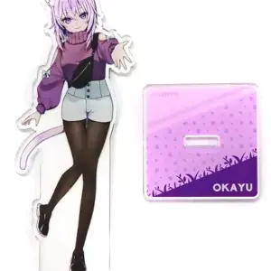 Acrylic Stand Panel Nekomata Okappo Stand, Illustration Ver. Virtual Youtuber Ho
