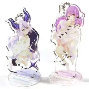 Keychain Towa Laplas Darkness Namori Illustration Acrylic Stand Set Of 2 Virtual