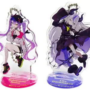 Keychain Towa Laplas Darkness Mochizuki Kei Illustration Acrylic Stand Set Of 2