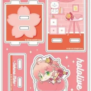 Miscellaneous Goods 04. Sakura Miko Connecting Acrylic Room Stand Hagumitsu Vol.