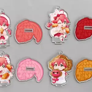 Acrylic Stand Panels All 4 Types Set Virtual Youtuber Hololive Sakura Miko Narut