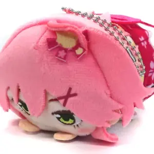 Keychain Sakura Miko Shrine Maiden Costume Mochikororin Plush Mascot A Virtual Y