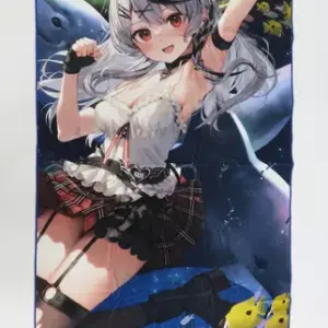 Towel Tenugui Sakasha Kuroe Jump Bath Virtual Youtuber Hololive In Maxell Aqua P