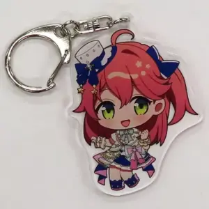 Keychain Sakura Miko Mini Character Acrylic Bright Costume Ver. Virtual Youtuber