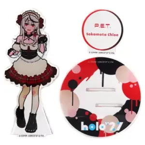Acrylic Stand Panel Sakasha Kuroe P.E.T. Holo 27 Virtual Youtuber Hololive F/S-S