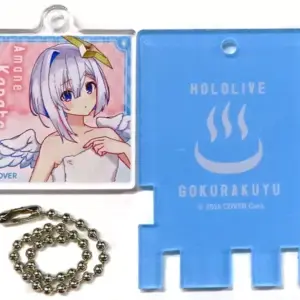 Keychain Amane Kanata Flo-Up Ver. Virtual Youtuber Hololive Gokurakuyu Raku Spa