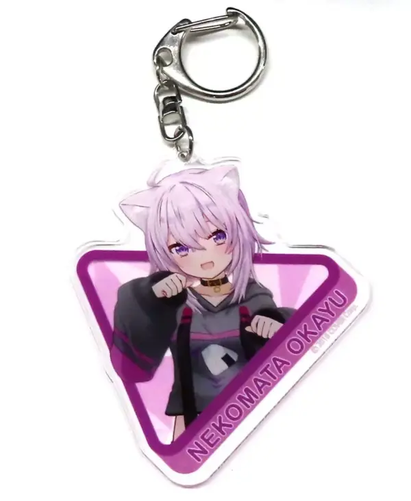 Keychain Nekomata Okappo Acrylic Virtual Youtuber Hololive Starter Goods F/S-S50