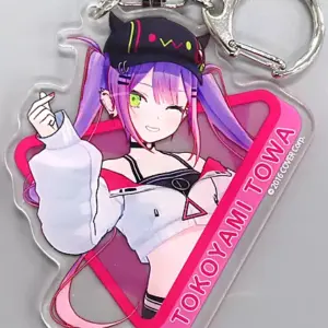 Keychain Towa Acrylic Virtual Youtuber Hololive Starter Goods F/S-M503 from japa