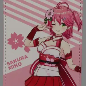 Miscellaneous Goods Sakura Miko Sticker Card Case Virtual Youtuber Hololive Star