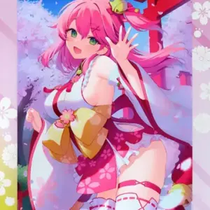 Miscellaneous Goods Sakura Miko Visual Board Ichibankuji Hololive Vol.2 Award F/