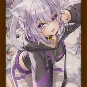 Miscellaneous Nekomata Porridge Frame Stand Ichibankuji Hololive Vol.2 Award F/S