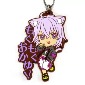 Keychain Nekomata Okayuka Rubber Charm Kyun Chara Irasutore Shonz Ichibankuji Ho