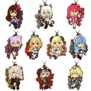 Keychain, Set Of 10 Types, Rubber Charm, Kyun Chara Irasutore Shonz Ichibankuji