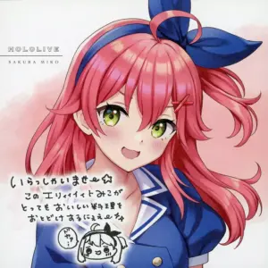 Miscellaneous Goods Sakura Miko Original Art Panel Virtual Youtuber Hololive Law