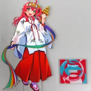 Acrylic Stand Panel Sakura Miko Shrine Maiden Costume Figure Virtual Youtuber Ho
