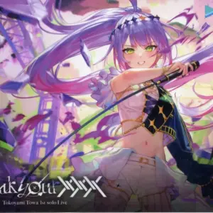 Clear Poster Special A3 Towa 1St Live Break Your Blu-Ray Virtual Youtuber Hololi