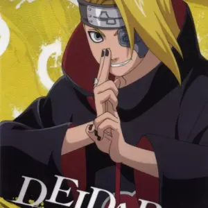 Clear Poster A3 Deidara Ichibankuji Naruto Shippuden The Connecting Thoughts F P