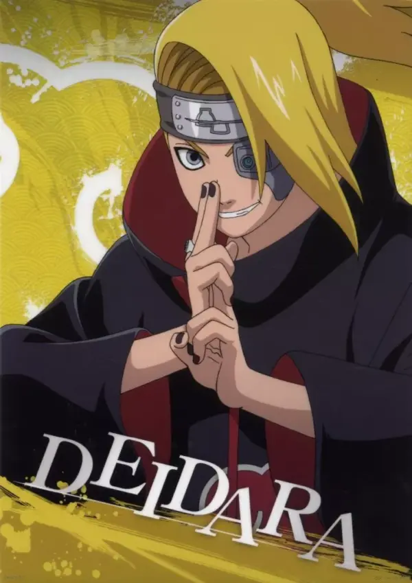 Clear Poster A3 Deidara Ichibankuji Naruto Shippuden The Connecting Thoughts F P