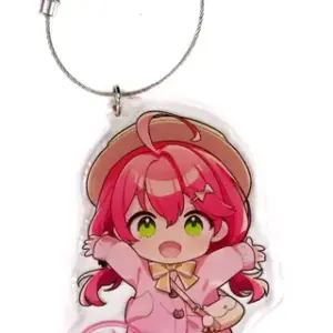 Keychain Sakura Miko Acrylic Travel Season Virtual Youtuber Hololive F/S-M503 fr