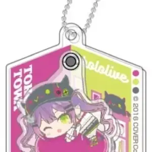 Keychain Towa Hololive Hagumitsu Purapura Acrylic D F/S-M503 from japan Rare  Go