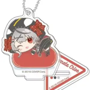 Keychain Sakasha Kuroe Stand Mini Acrylic Virtual Youtuber Hololive Hagumitsu E