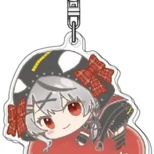 Keychain 07. Sakasha Kuroe Acrylic Hagumitsu Vol.5 Virtual Youtuber Hololive F/S