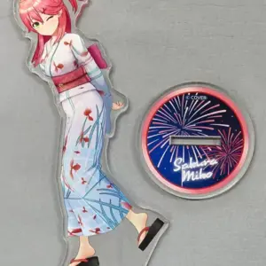 Acrylic Stand Panel Sakura Miko 3D Smiley Harmony Ver. Virtual Youtuber Hololive