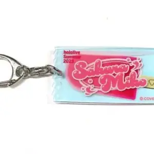 Keychain Sakura Miko Virtual Youtuber Hololive Summer 2023 Random Acrylic Name 0