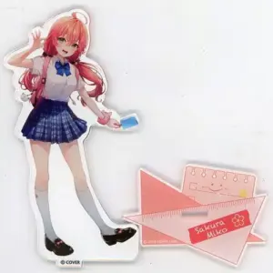 Acrylic Stand Panel Sakura Miko Shiramiko Virtual Youtuber Hololive 7-Eleven Shi