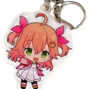 Keychain Sakura Miko Front Virtual Youtuber Hololive 7-Eleven Shiranui Construct