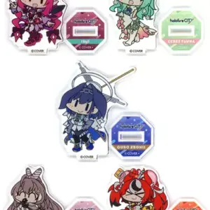 Acrylic Stand Panel Hololive English B Mini Set Of 5 Virtual Youtuber Hololiveci