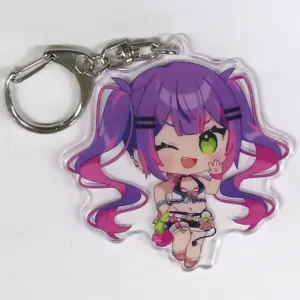 Keychain Towa Virtual Youtuber Hololive Summer 2023 Mini Character Acrylic Splas