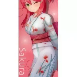 Book Cover Bookmark Sakura Miko Clear Marker Virtual Youtuber Hololive Summer 20