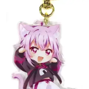 Keychain Nekomata Okapour Right-Facing/Nyannyan Pose Virtual Youtuber Hololive B
