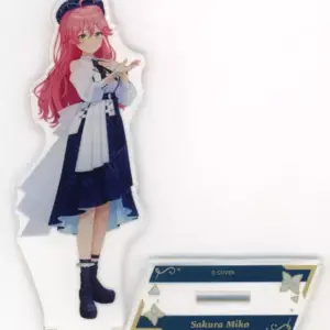 Acrylic Stand Panel Sakura Miko 3D Blue Journey Costume Ver. Virtual Youtuber Ho