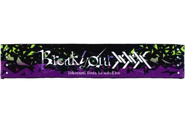 Towel Tenugui Live Logo Scarf Virtual Youtuber Hololive Towa 1St Solo Break Your