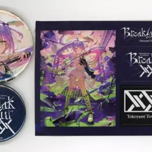 Goods Set Tokoya Towa Can Badge Sticker Virtual Youtuber Hololive 1St Solo Live