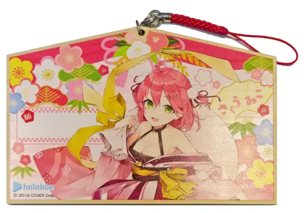 Shrine Sakura Miko Seven Lucky Gods Ema Virtual Youtuber Hololive Post Office F/
