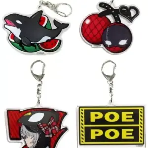 Keychains, All 4 Types, Virtual Youtuber Hololive Sakasha Kuroe Birthday Commemo