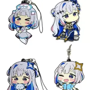 Strap Set Of 4 Types Virtual Youtuber Hololive Amane Kanata Birthday Commemorati