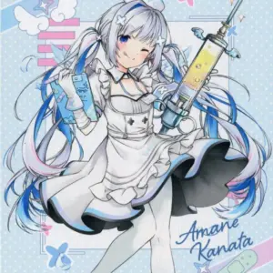 Mouse Pad Amane Kanata Shiranatama Mana Illustration Virtual Youtuber Hololive C