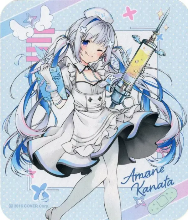 Mouse Pad Amane Kanata Shiranatama Mana Illustration Virtual Youtuber Hololive C