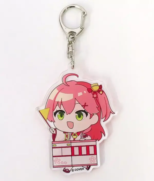 Keychain Sakura Miko Acrylic Tokyo Station Ver. Virtual Youtuber Hololive Limite