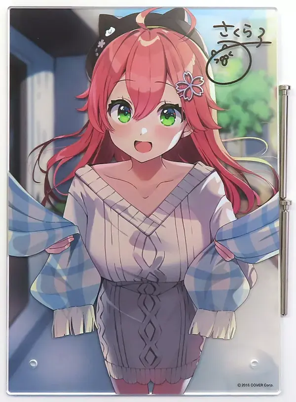 Acrylic Stand Panel Sakura Miko Virtual Youtuber Hololive Lawson Loppi Hmv Books