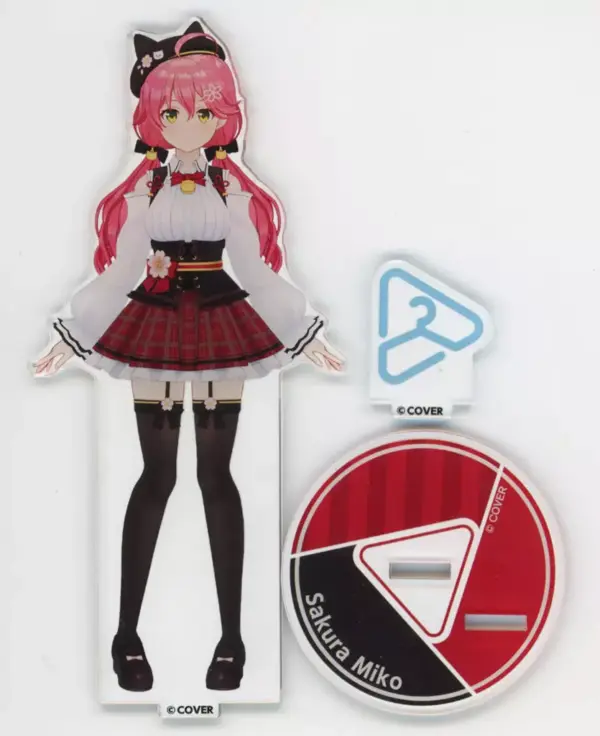 Acrylic Stand Panel Sakura Miko Private Clothing Costume Hololive Closet Virtual