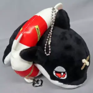 Keychain Dog Plush Mascot Virtual Youtuber Hololive Sakasha Kuroe 2Nd Anniversar